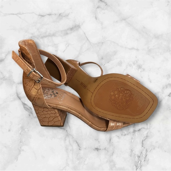 Vince Camuto Margry ankle strap block heel sandals sz 6 nwot - Picture 4 of 4